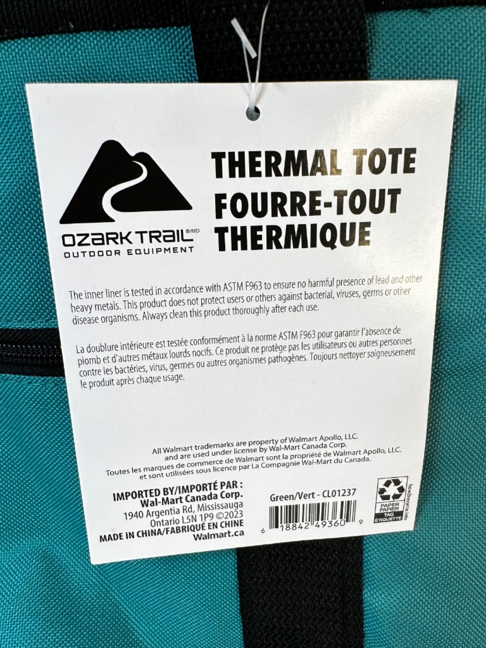 Ozark Trail Cooler Tote – Holds a TON (NWT) - Picture 3 of 7